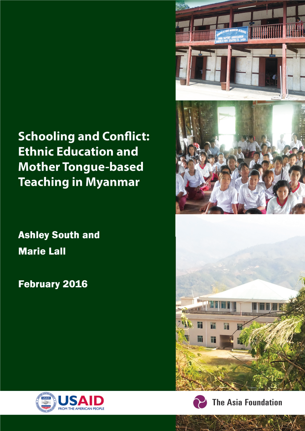 Ethnic Education and Mother Tongue-Based Teaching in Myanmar