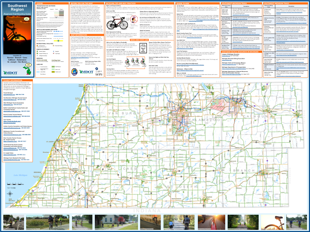 Southwest Region Road and Trail Bicycling Guide