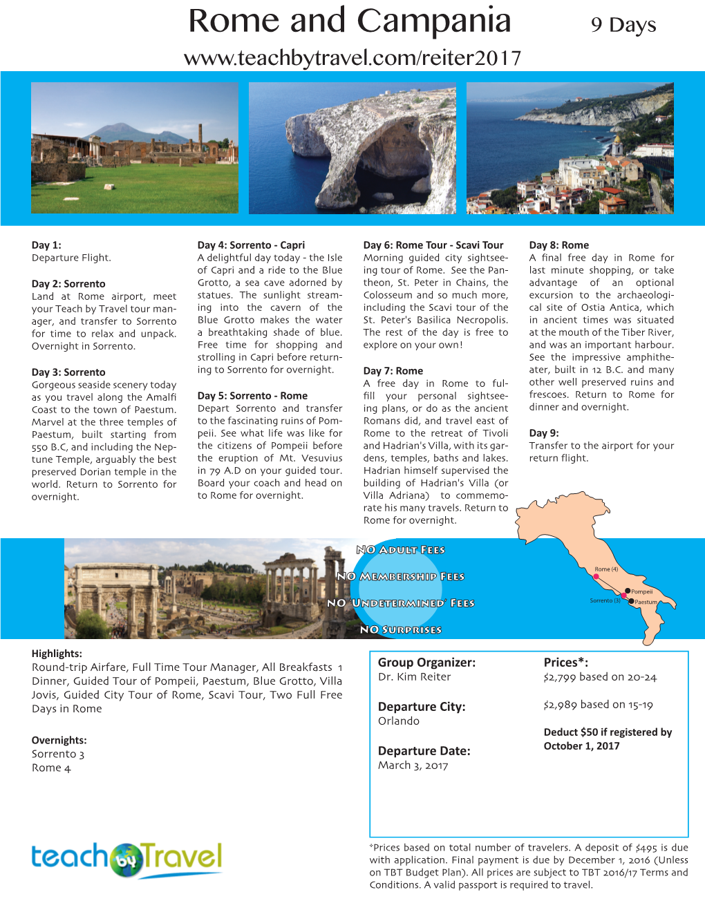 Guided Tour of Pompeii, Paestum, Blue Grotto, Villa Dr