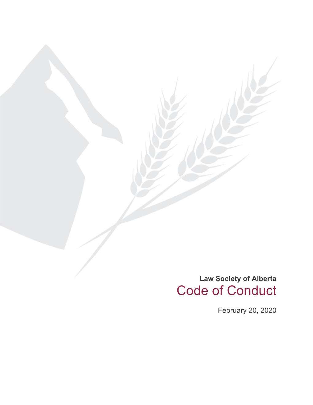 Code of Conduct