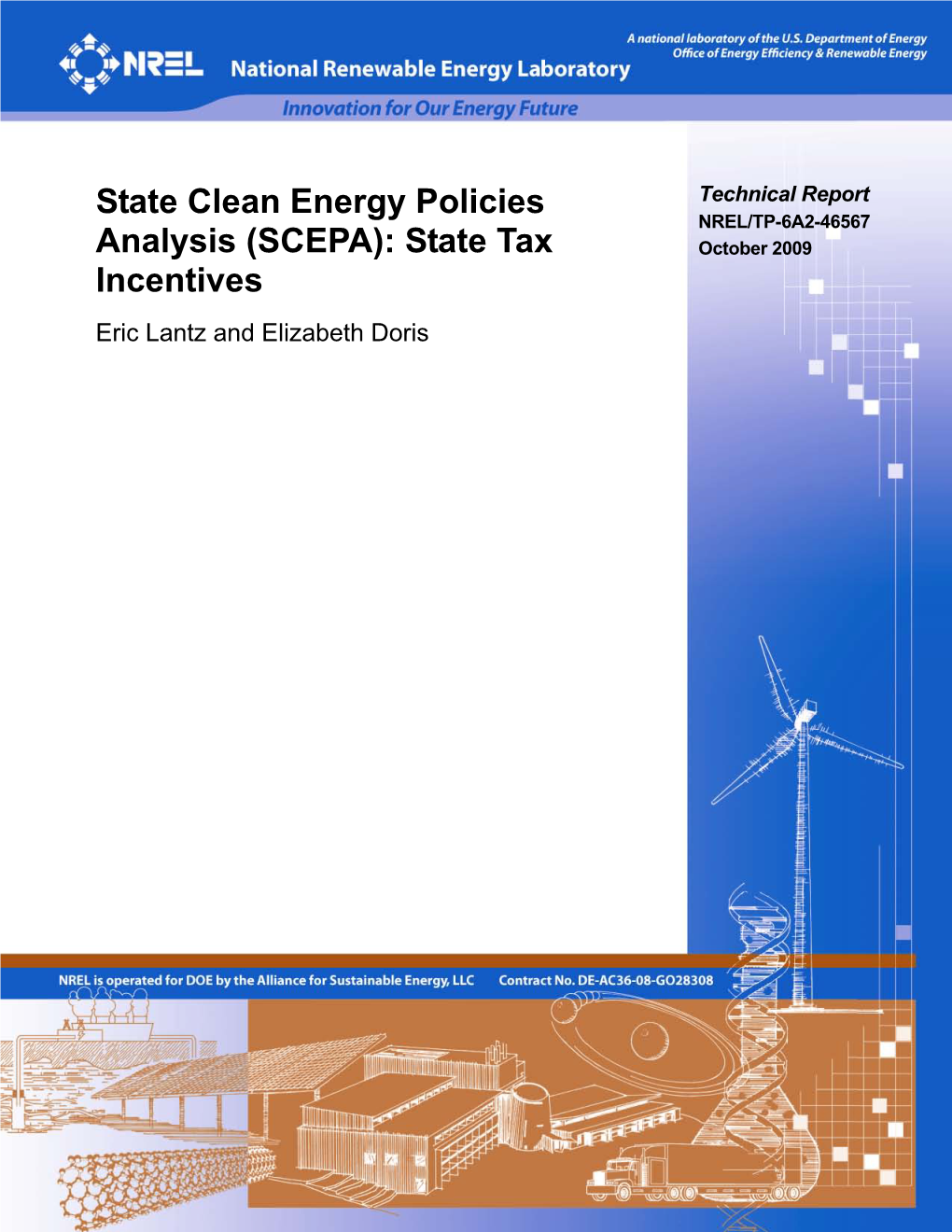 State Clean Energy Policies Analysis (SCEPA): State Tax Incentives