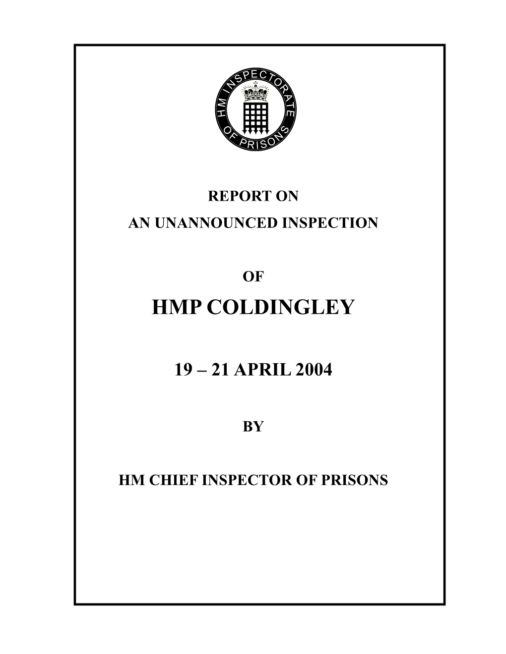 Hmp Coldingley