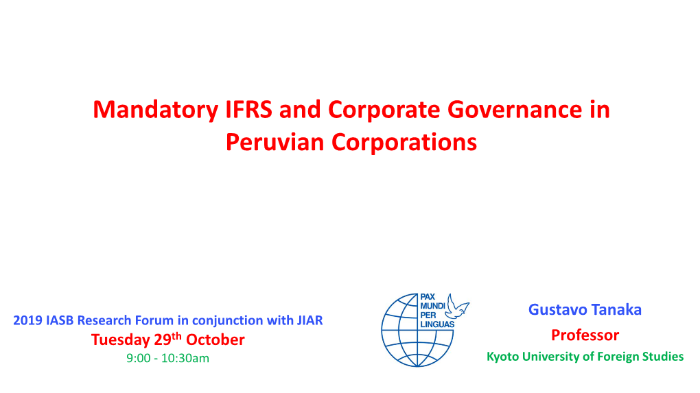 Paper 3 Corporate Governance Gustavo Tanaka
