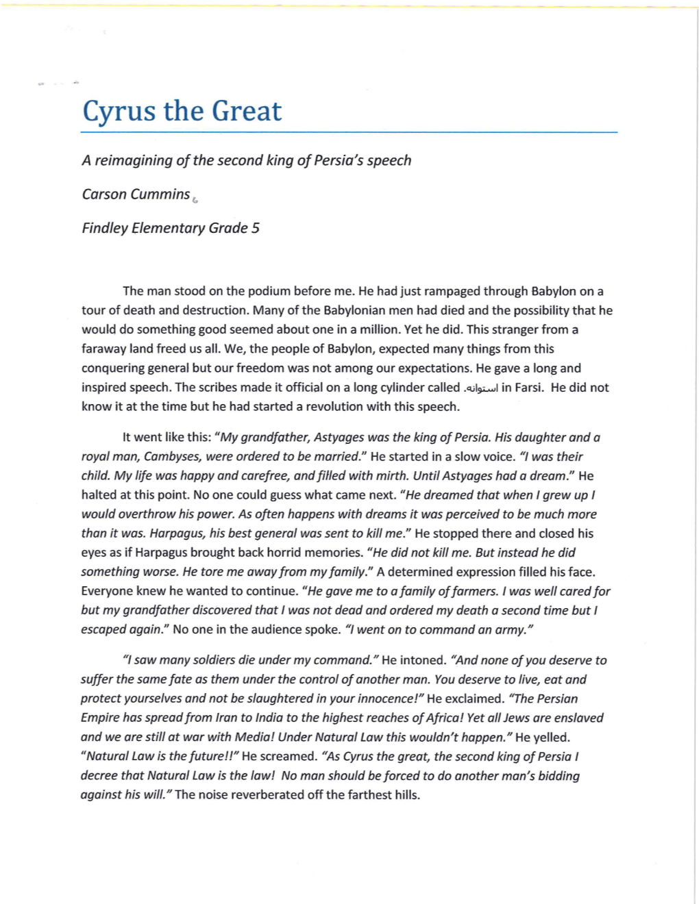 Cyrus the Great