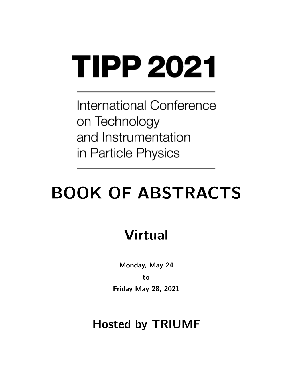 Book of Abstracts