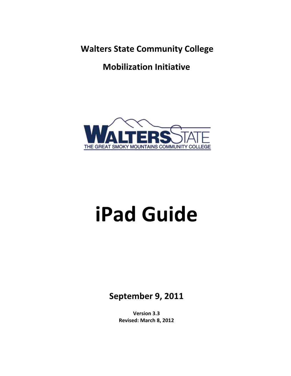 WSCC Ipad Guide | 2