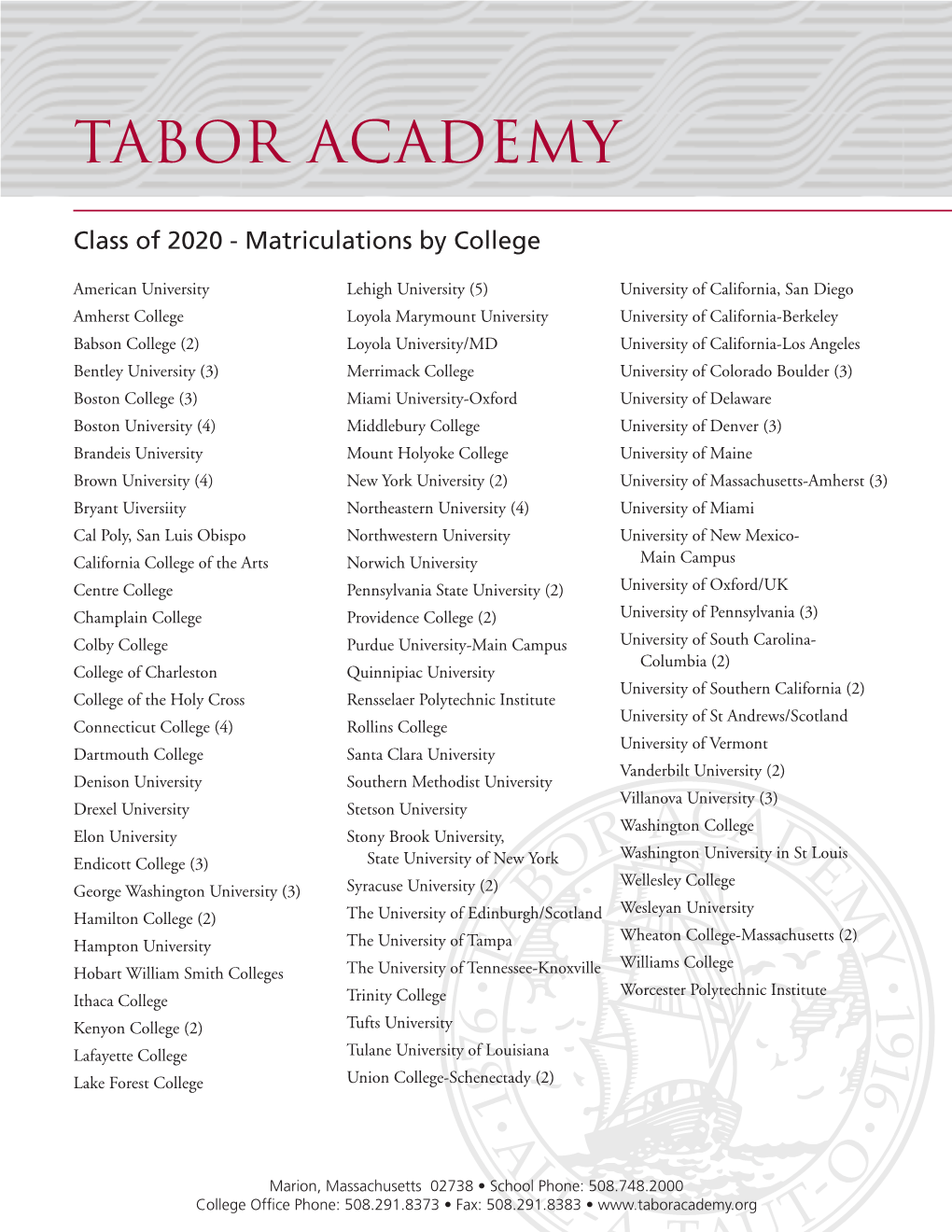 Tabor Academy