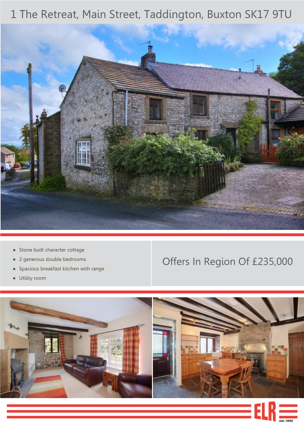 1 the Retreat, Main Street, Taddington, Buxton SK17 9TU