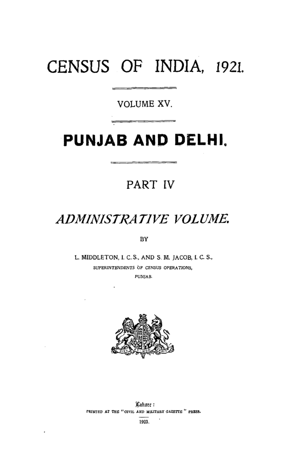 Punjab and Delhi~