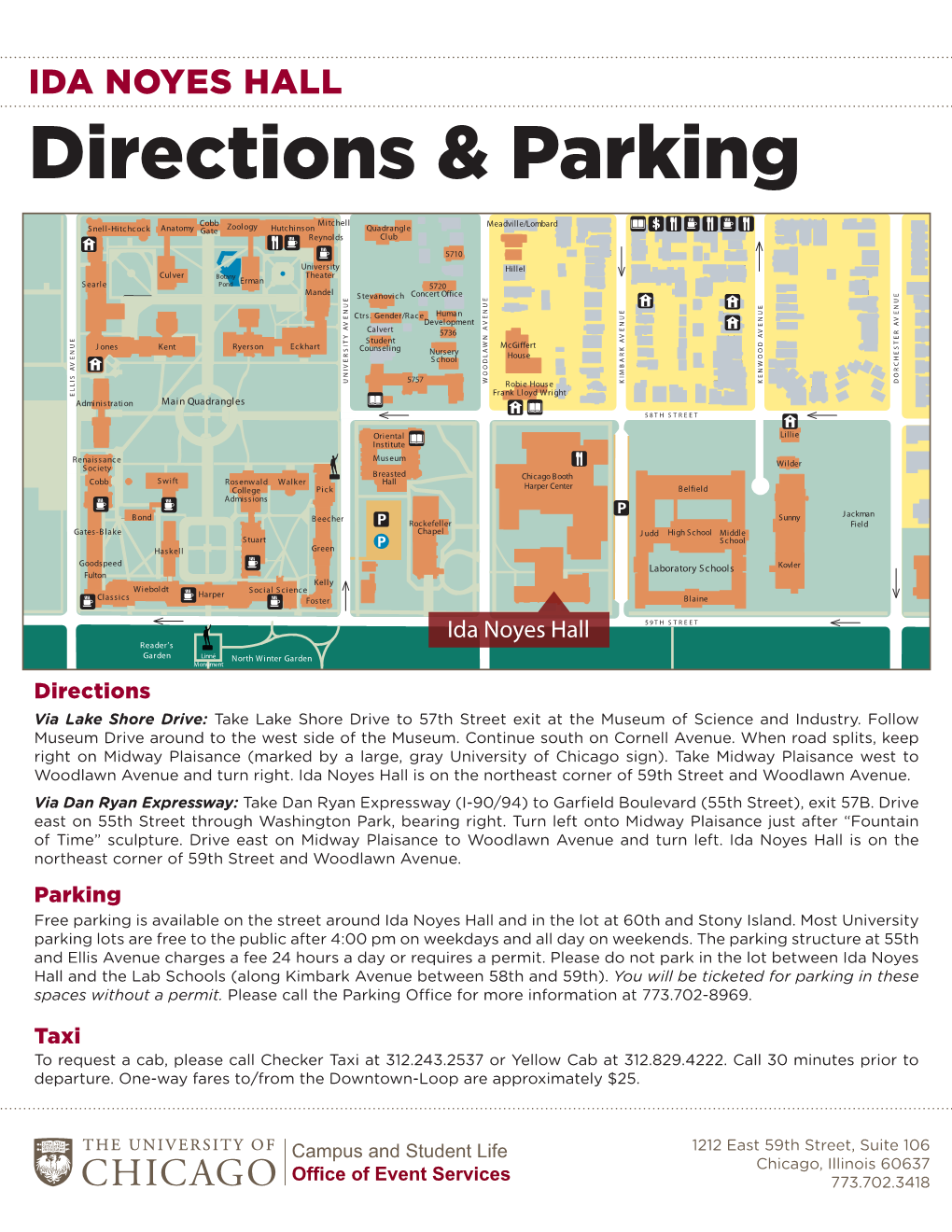 Directions & Parking