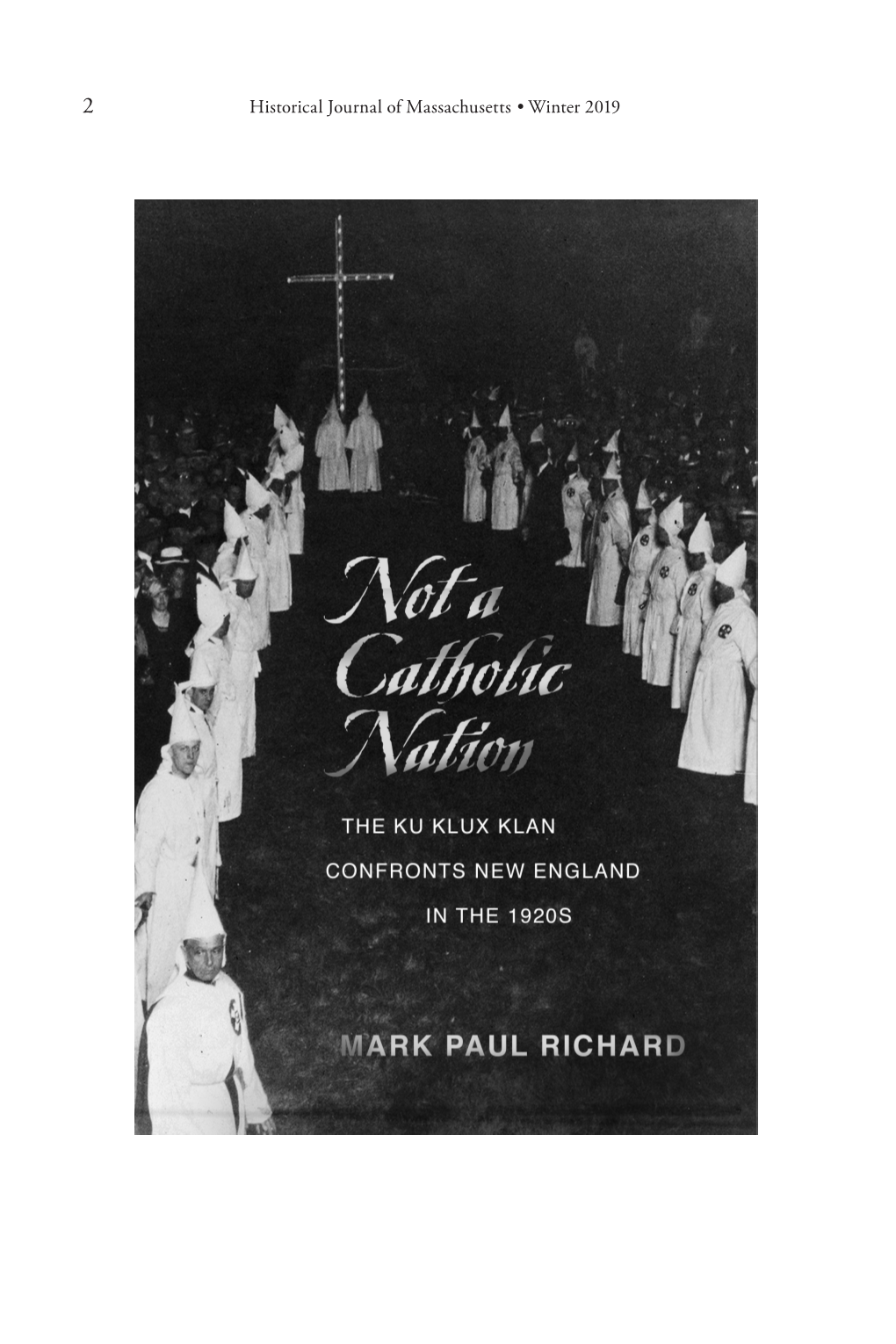 The Ku Klux Klan in 1920S Massachusetts