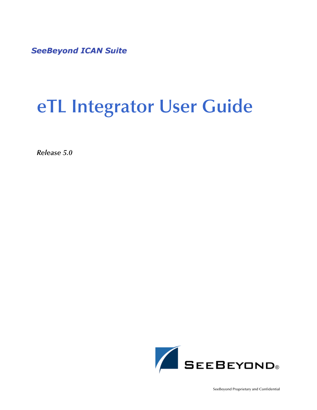 Etl User Guide