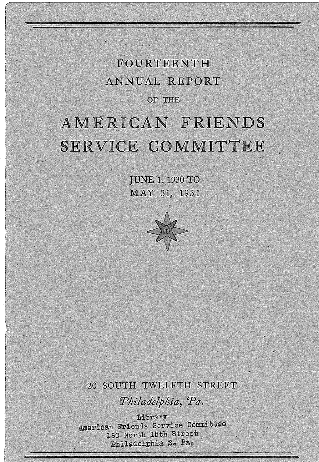 1931 Annual Report.Pdf