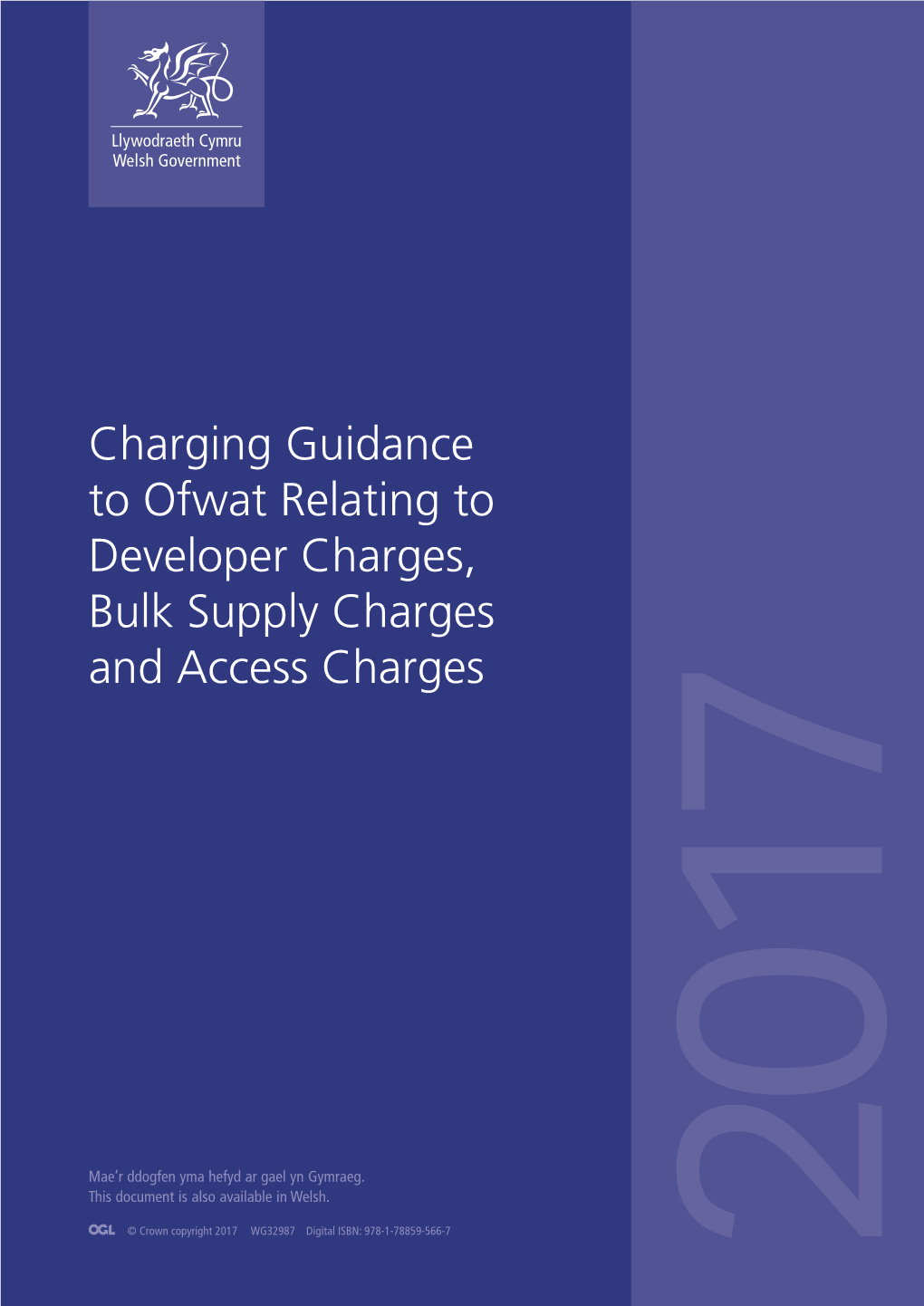 Charging Guidance to Ofwat Relating to Developer Charges, Bulk Supply Charges and Access Charges