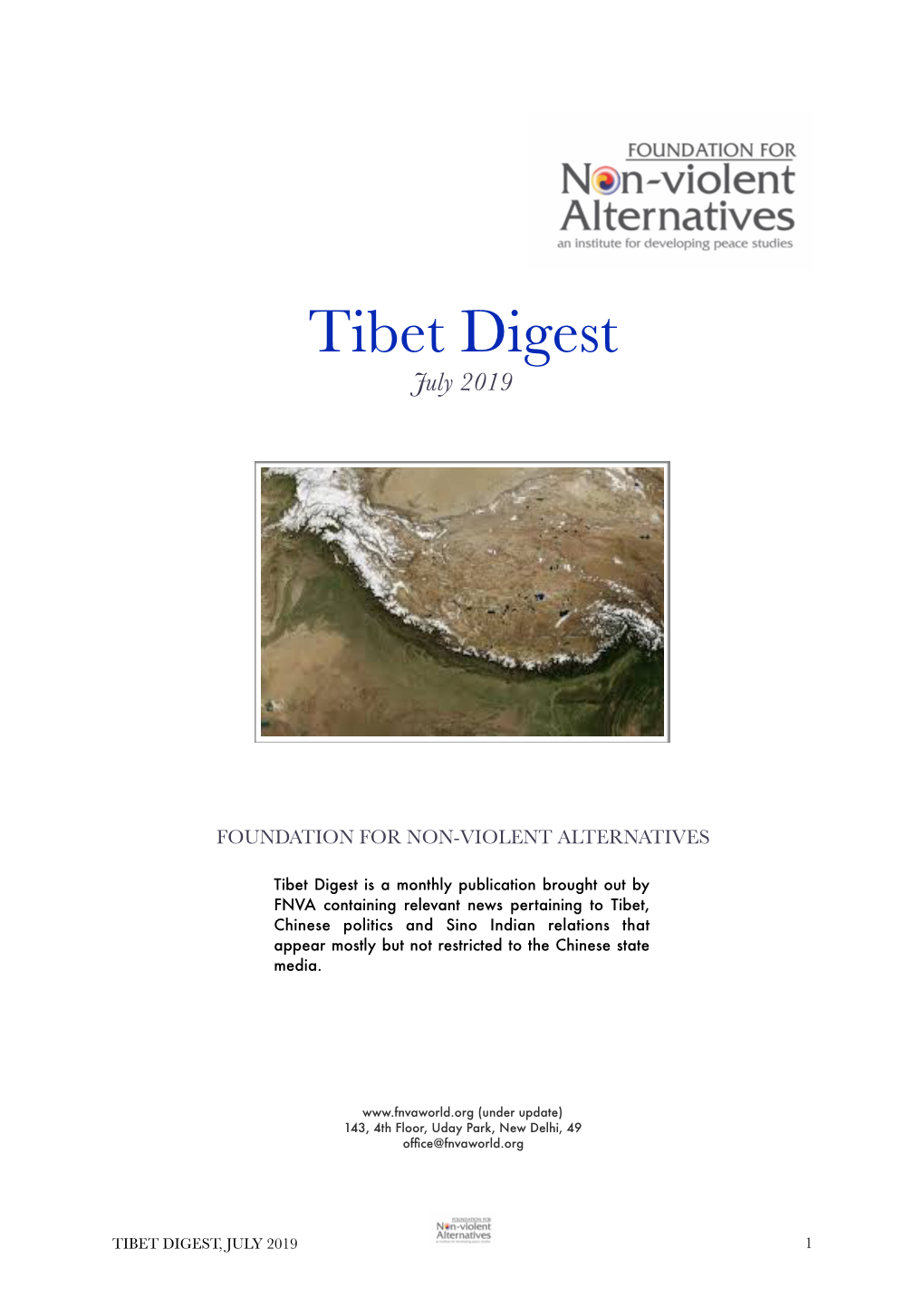 2019 July Tibet Digest Final