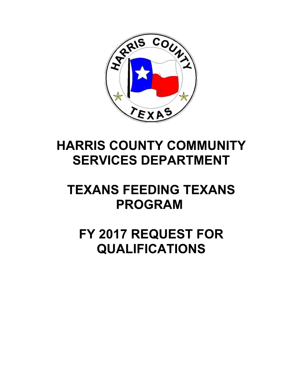 Harris County Community Services Department