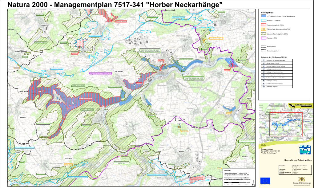 Übersicht Und Schutzgebiete Glatt-Tal Diessental Und Teile Des Neckar- Und Glatt-Tales Kalksinter- Quellflur Heselgraben Bearbeiter Naturplan Dipl.-Geogr