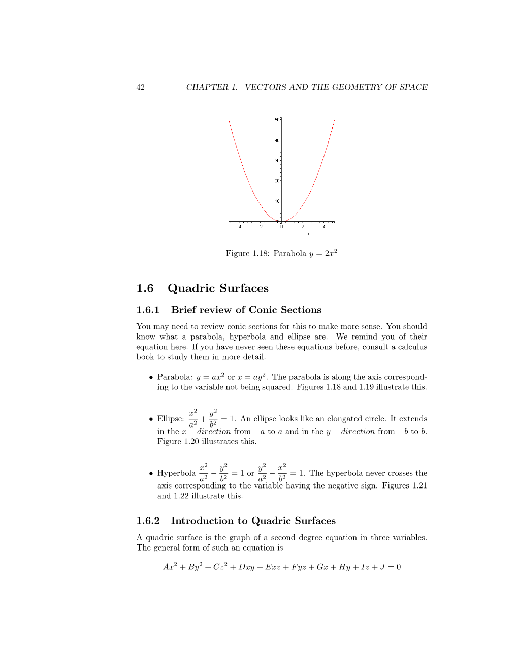 Quadric Surfaces