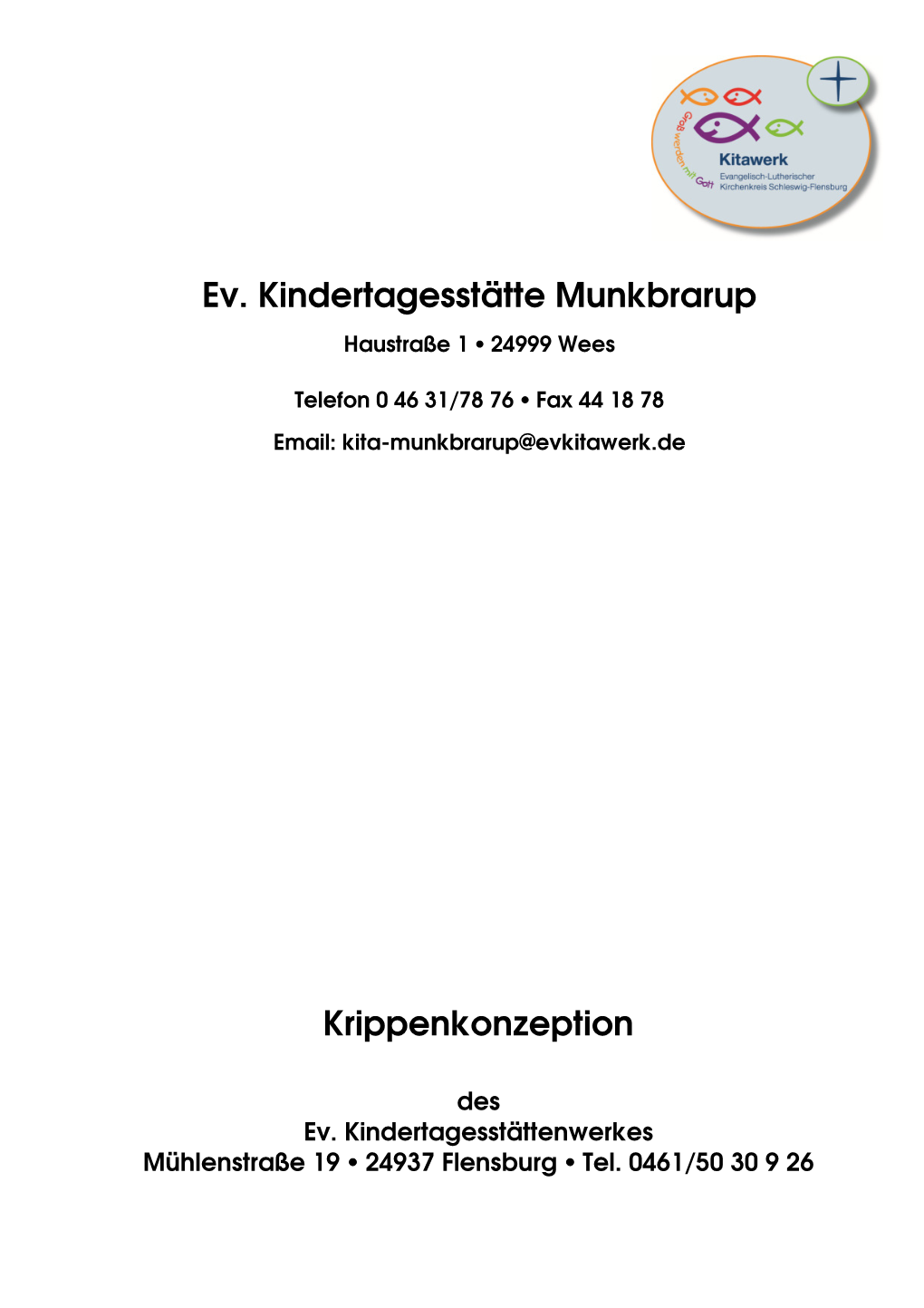 Konzeption Munkbrarup Krippe