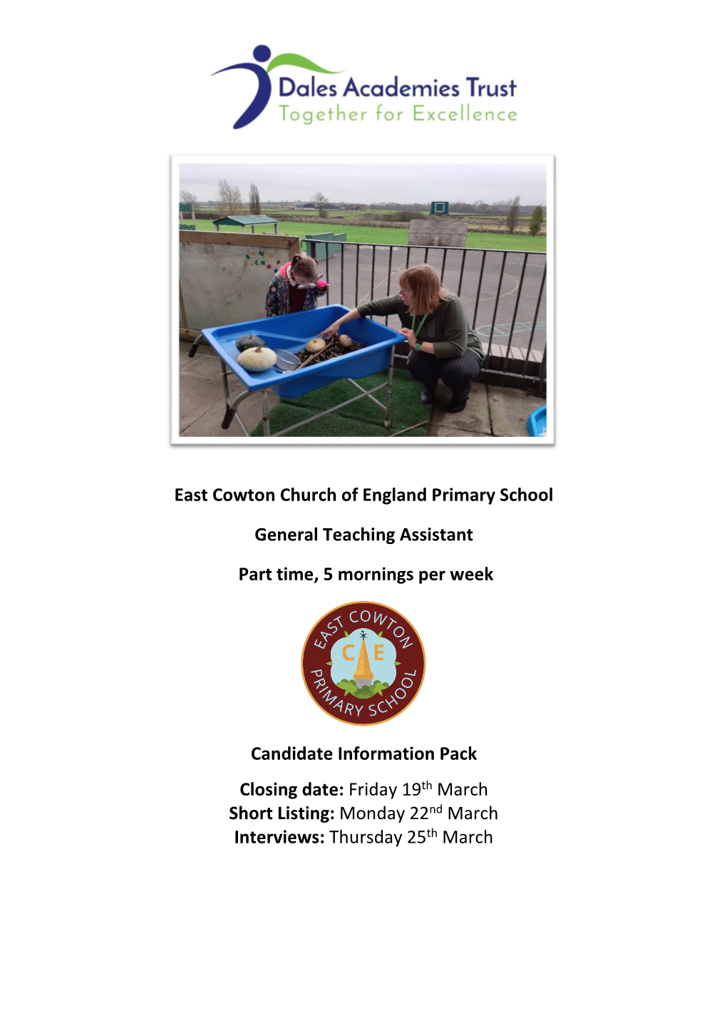 East Cowton Church of England Primary School General Teaching
