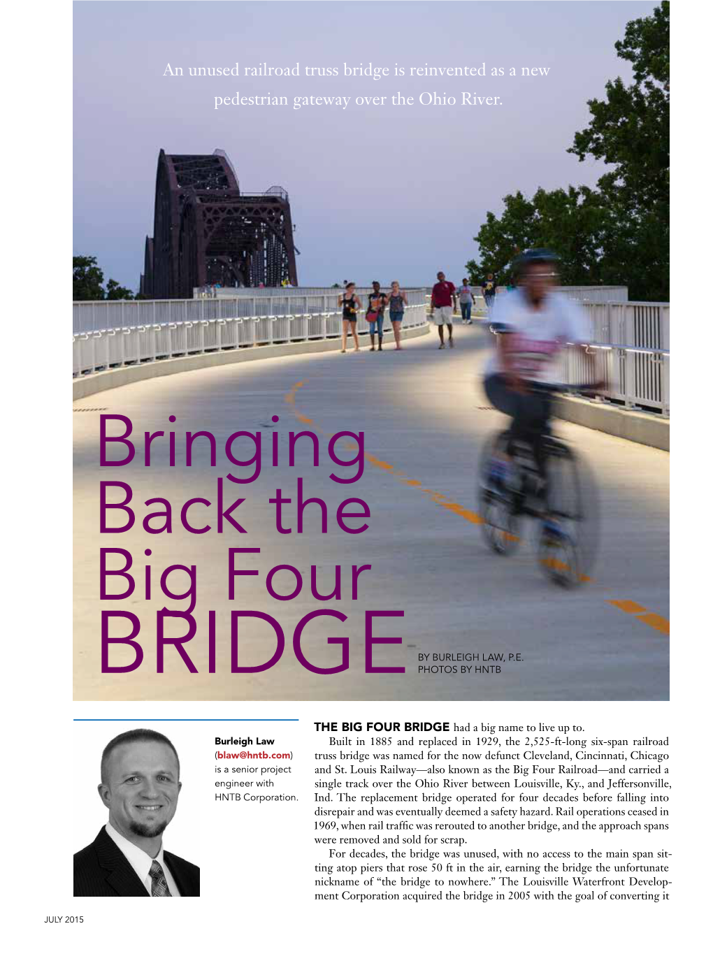 Bringing Back the Big Four Bridge