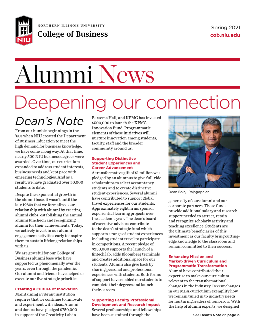 Alumni E-Newsletter (PDF)