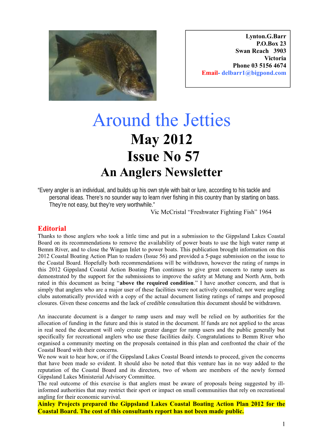 Around the Jetties 57
