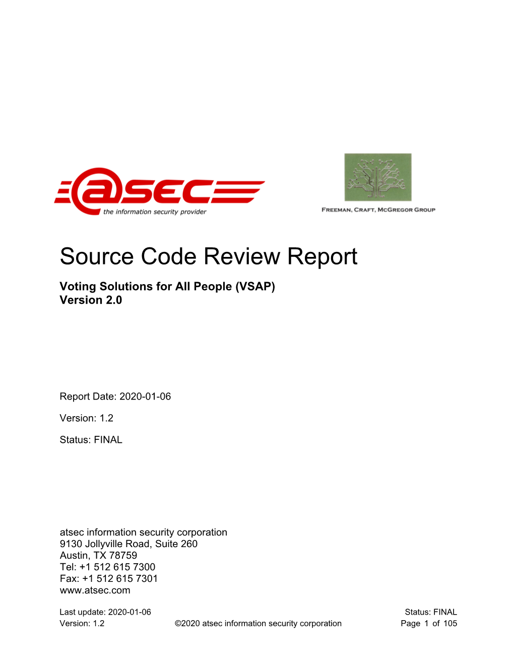 Source Code Review Report