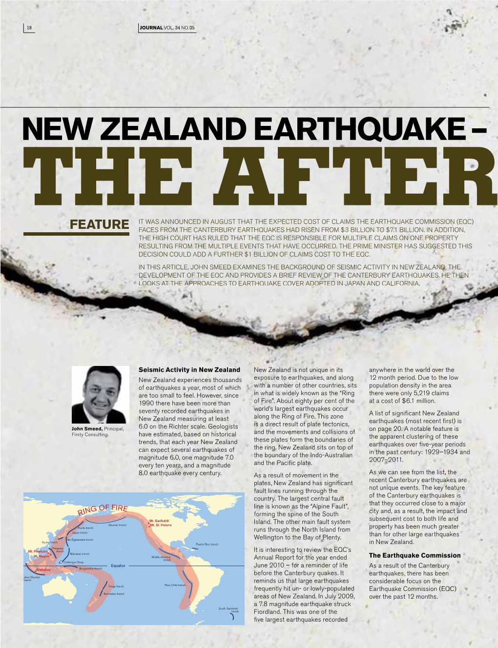 New Zealand Earthquake –