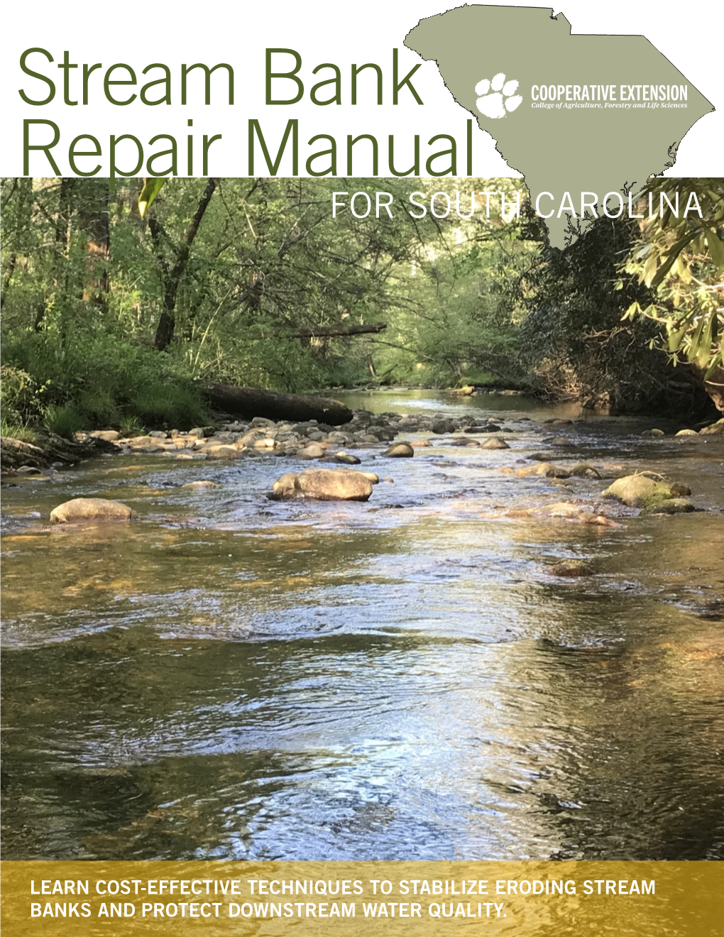 Stream Bank Repair Manual for SOUTH CAROLINA