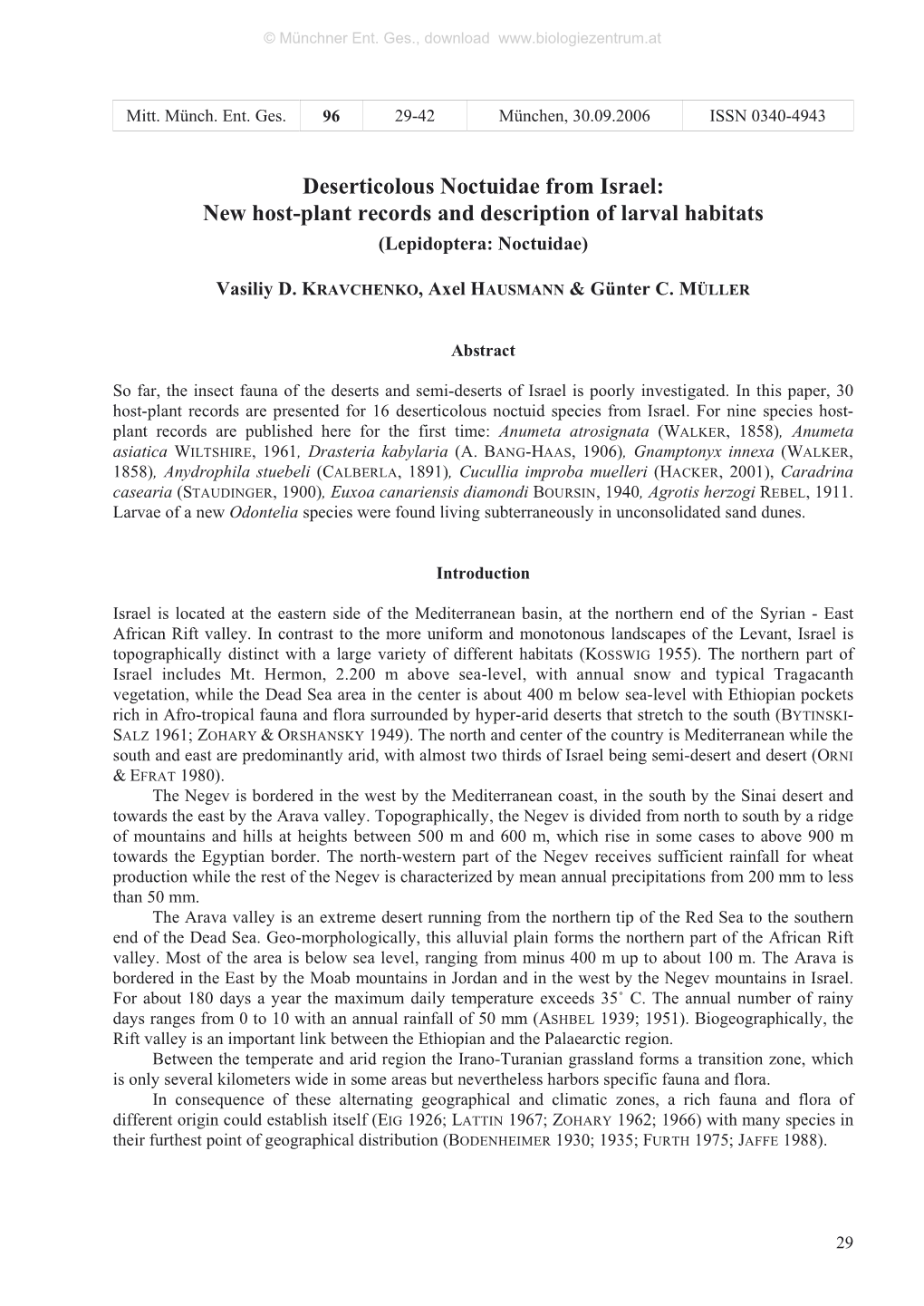 New Host-Plant Records and Description of Larval Habitats (Lepidoptera: Noctuidae)