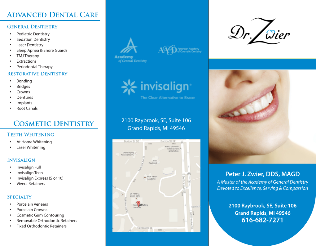 616-682-7271 Advanced Dental Care Cosmetic Dentistry