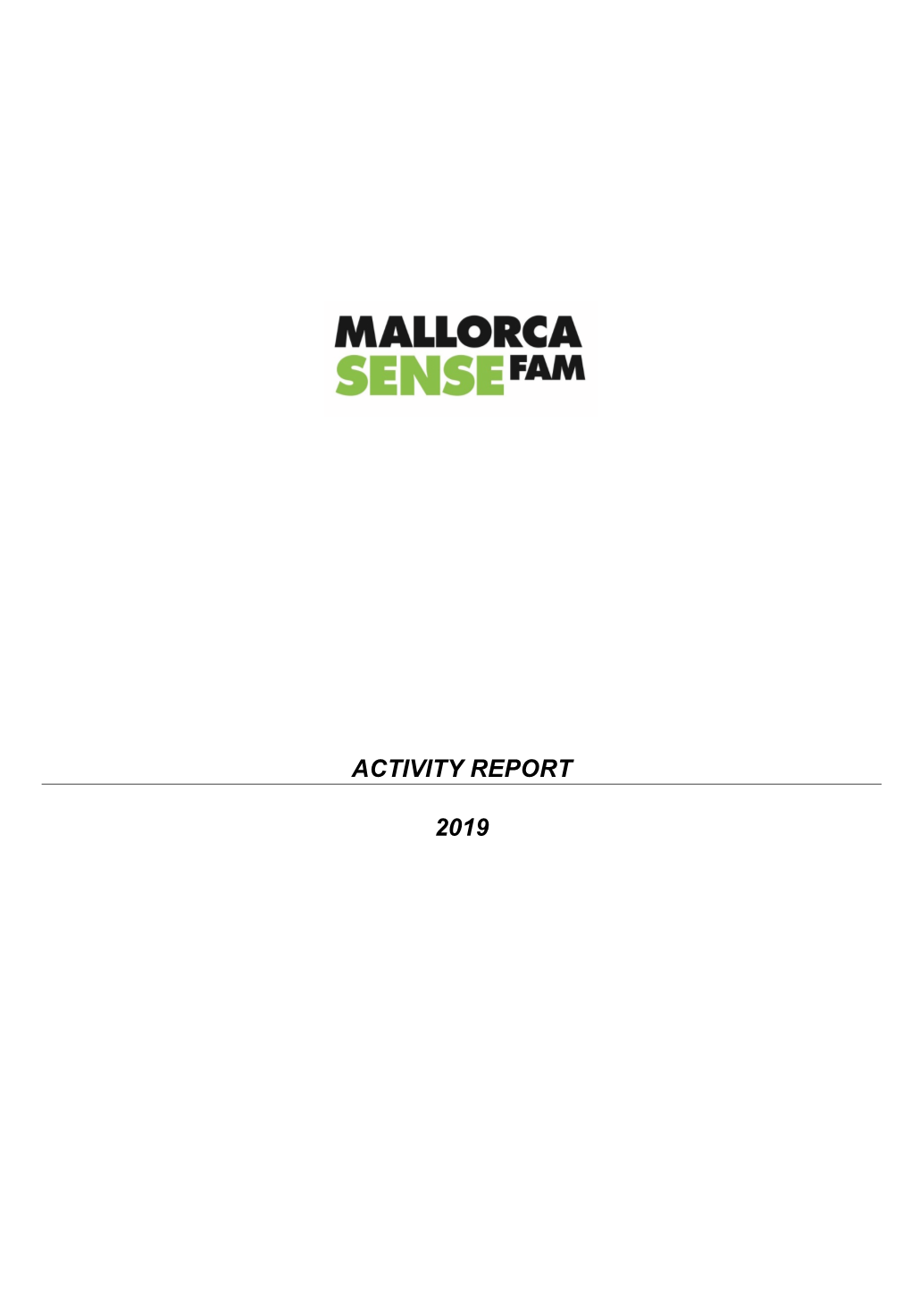 Activity Report 2019