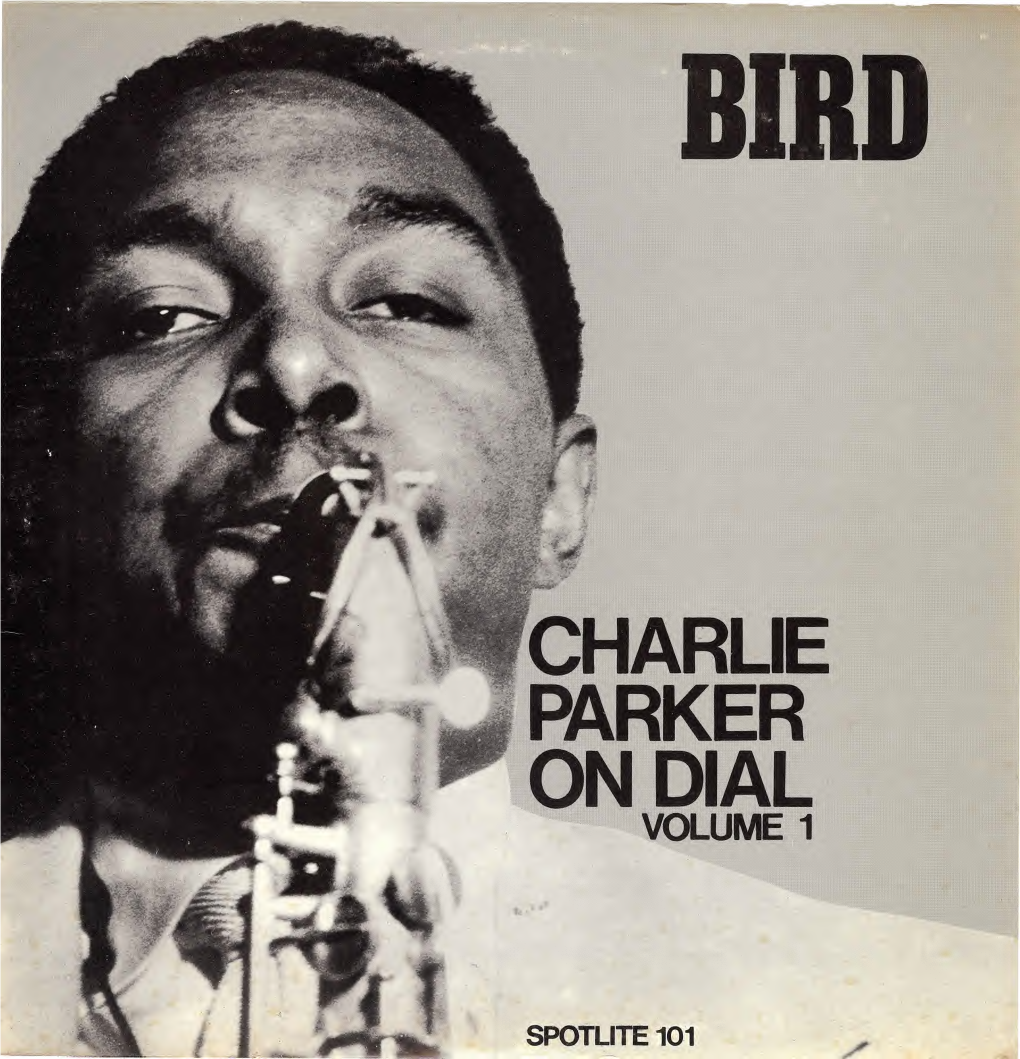 Charlie Parker on Dial Volume 1