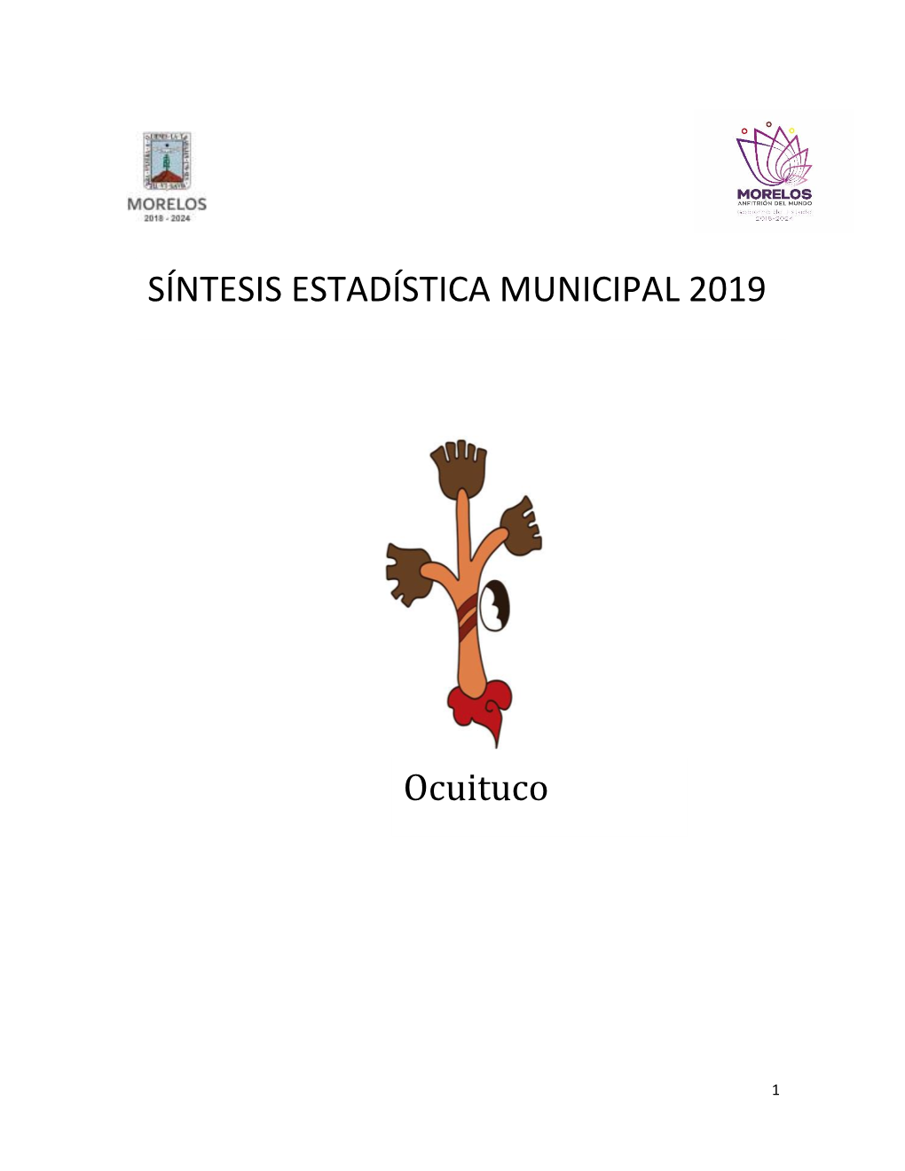 Ocuituco SÍNTESIS ESTADÍSTICA MUNICIPAL 2019