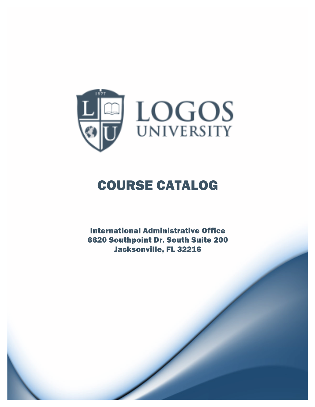 Course Catalog