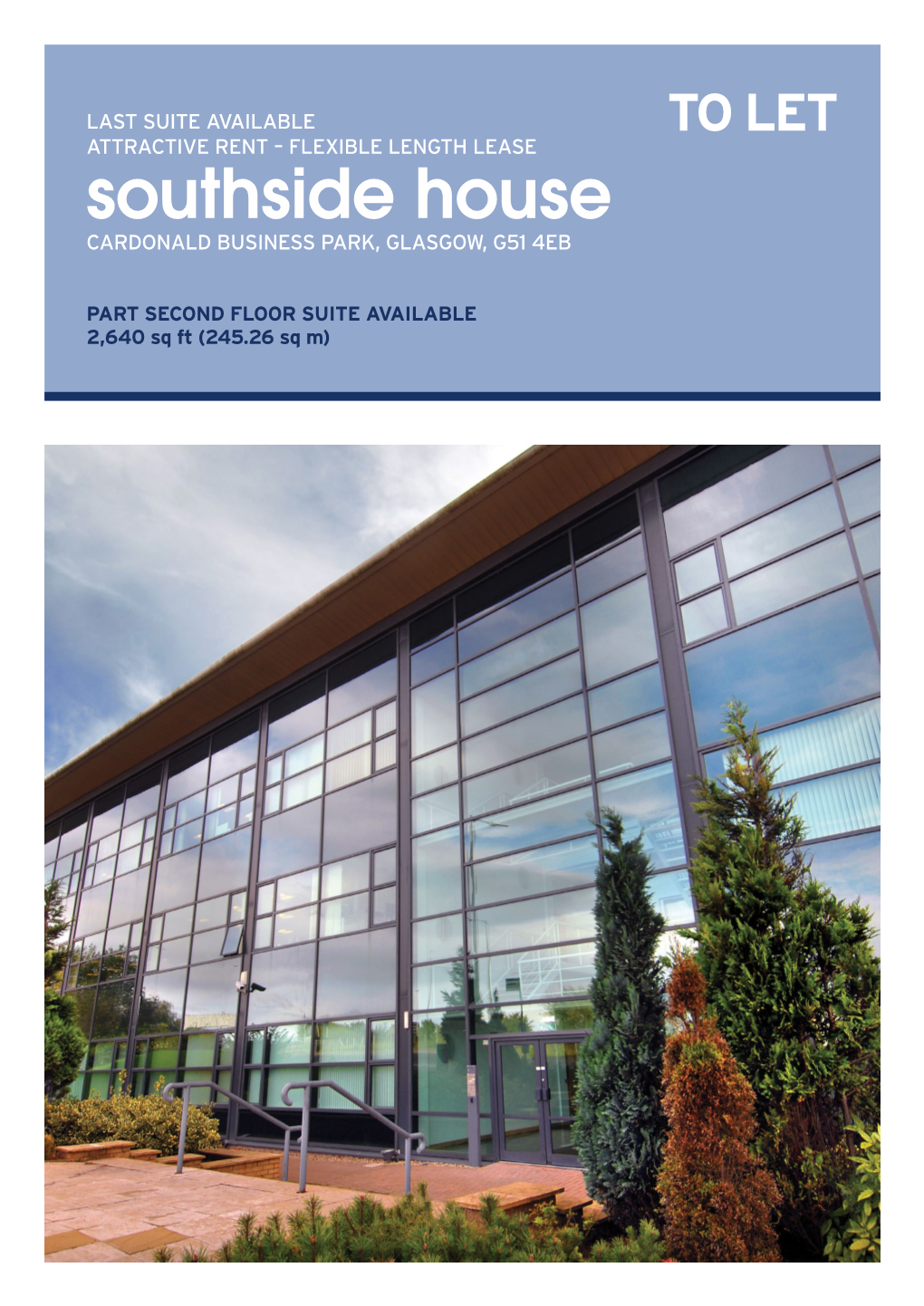 Southside House CARDONALD BUSINESS PARK, GLASGOW, G51 4EB