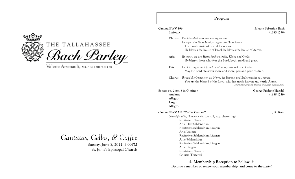 Concert Program