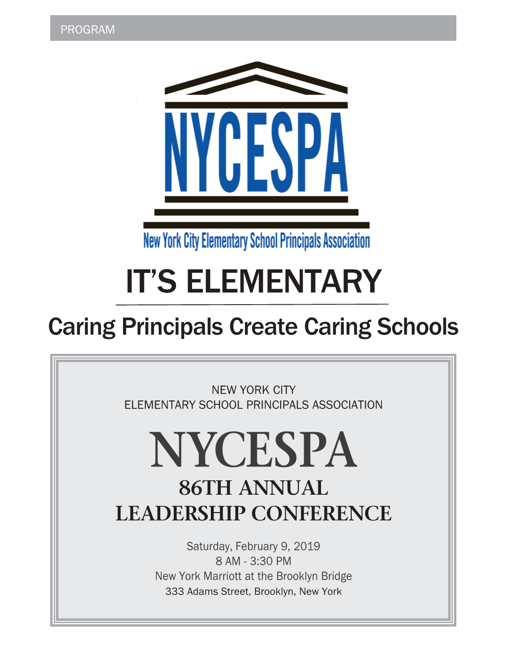 Caring Principals Create Caring Schools