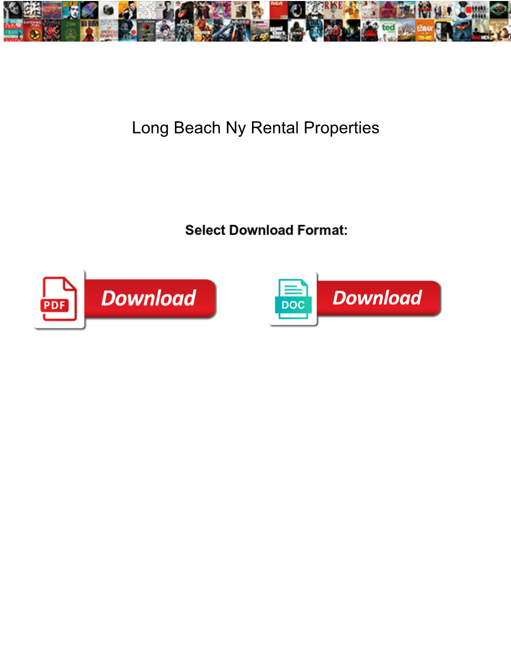 Long Beach Ny Rental Properties