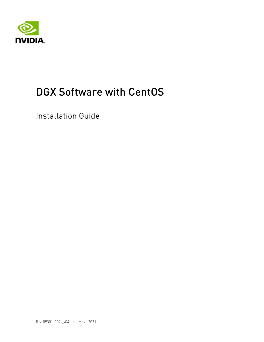 DGX Software with Centos