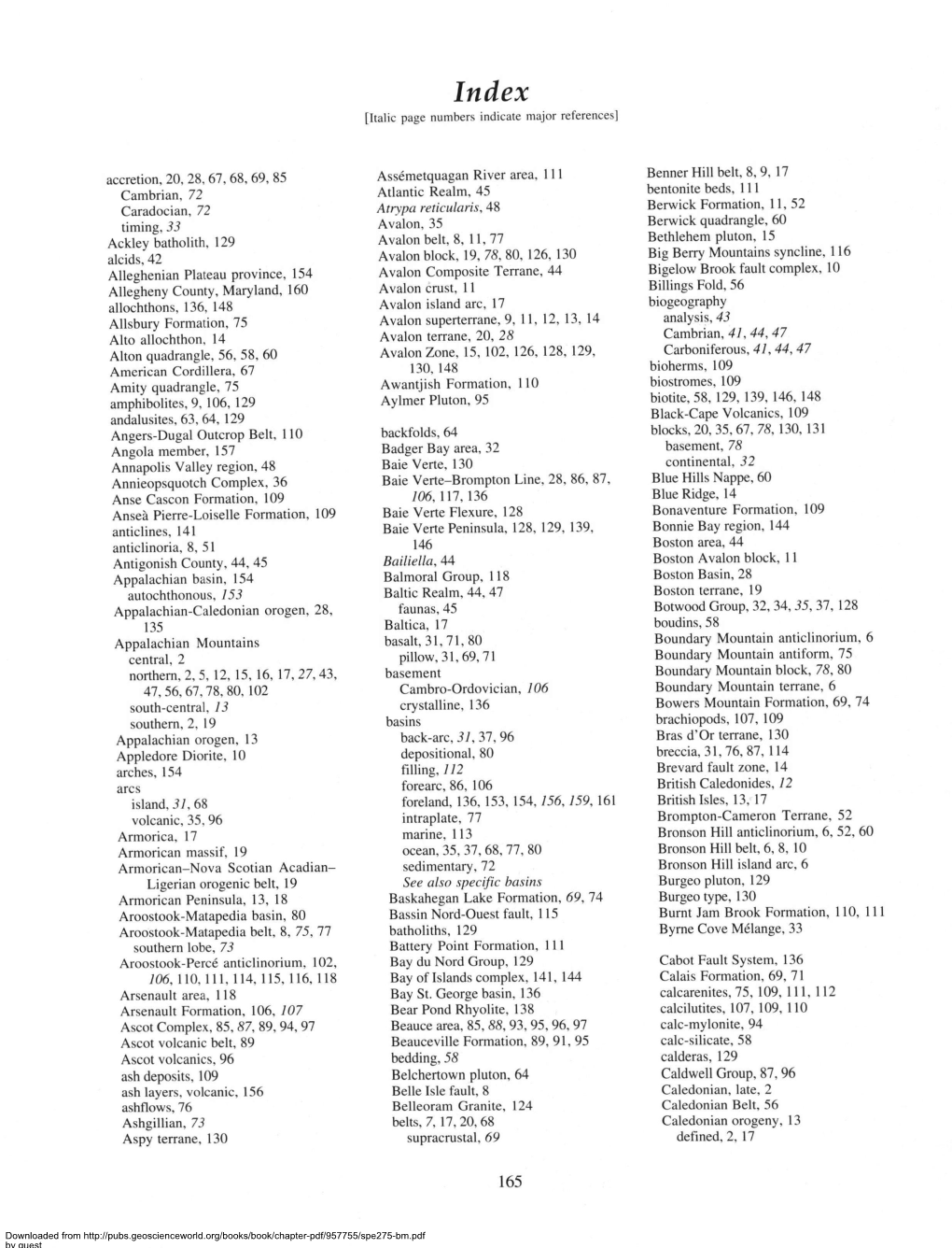 The Acadian Orogeny: Recent Studies in New England, Maritime Canada, and the Autochthonous Foreland