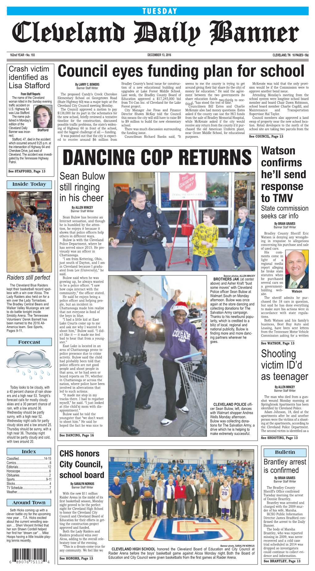 Dancing Cop Returns