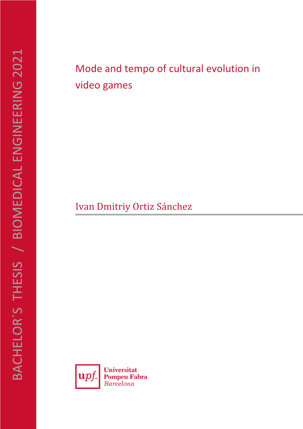 Mode and Tempo of Cultural Evolution in Video Games