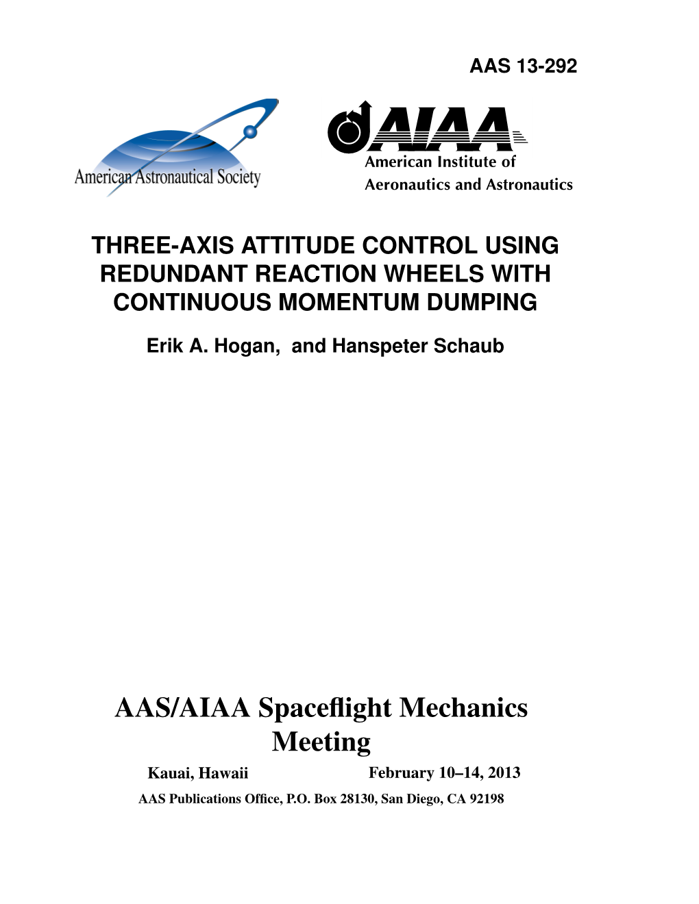 Three-Axis Attitude Control Using Redundant Reaction Wheels with Continuous Momentum Dumping