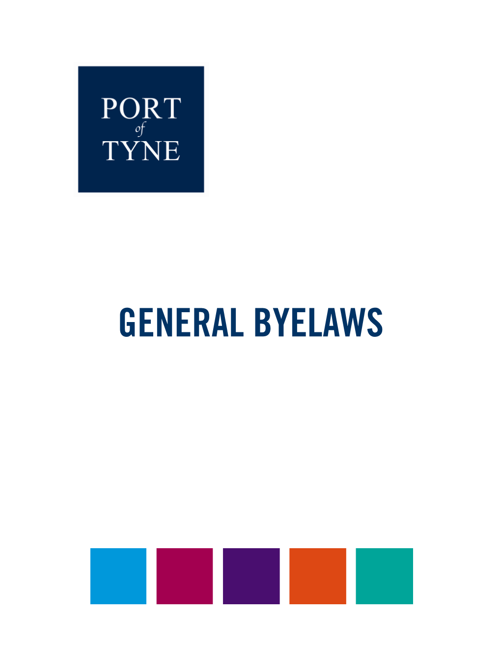 General Byelaws Contents