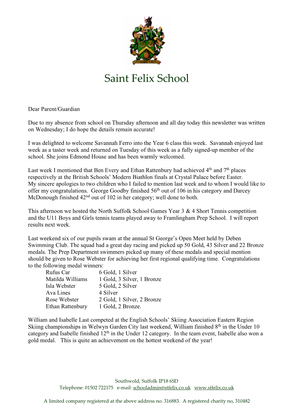 Saint Felix School