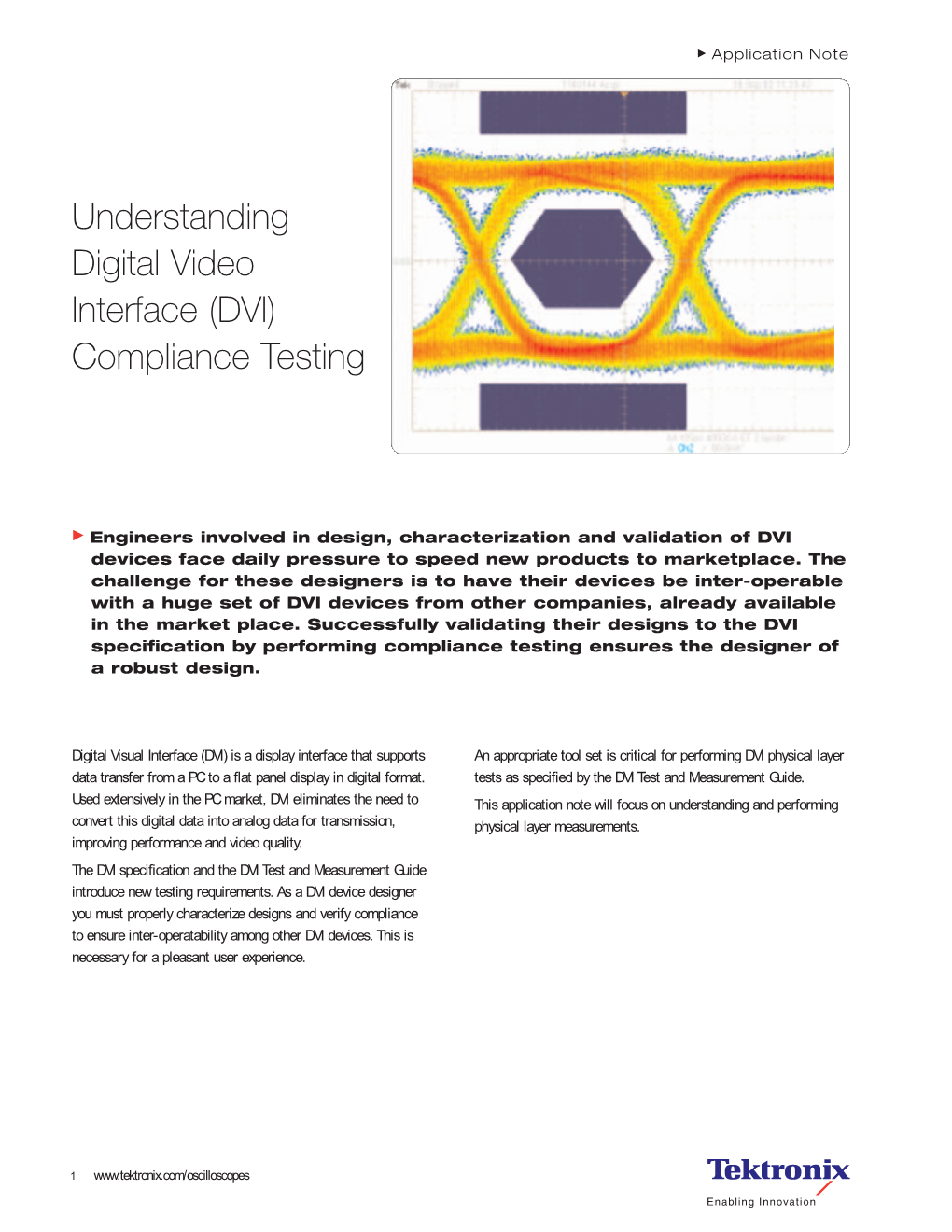 DVI) Compliance Testing