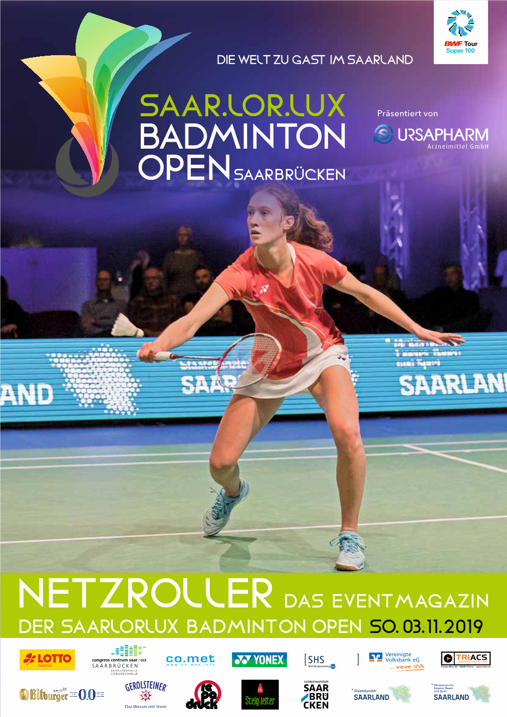 Netzroller Das Eventmagazin Der Saarlorlux Badminton Open So