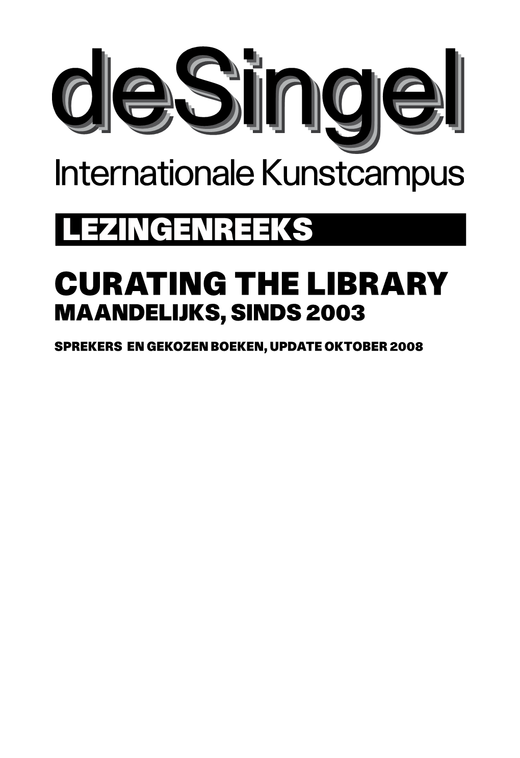 Curating the Library
